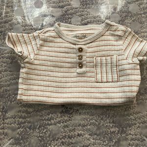 Baby striped onesie for 3-6 months